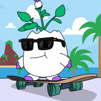 Skating On My Way GIF by Magic Eden