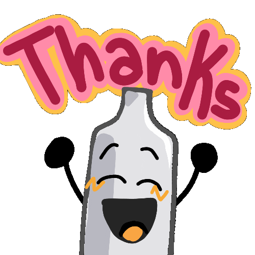 Thanks Sticker for iOS & Android GIPHY