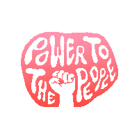 Power To The People Love Sticker by Double Dutch