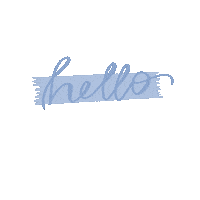 Art Hello Sticker