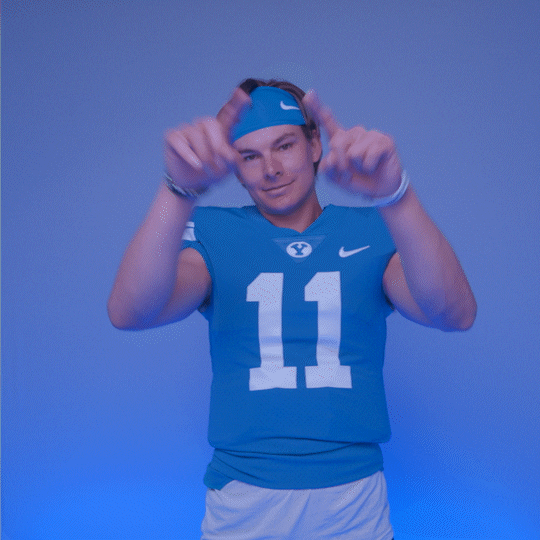 Byu Football Sport GIF by BYU Cougars
