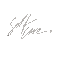Self Care Hand Lettering Sticker