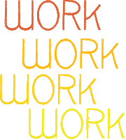 Work Work Work Work Agencia Sticker by A CUCA