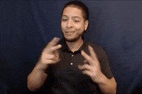 Excited Asl GIF
