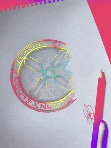 Drawing Artwork GIF by ElmonX