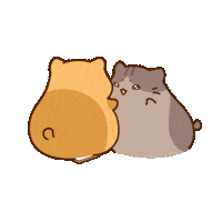 Cat Sticker by Bichi Mao