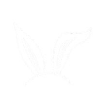 Flower Bunny Sticker by MASSIVE ART