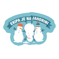 Christmas Snow Sticker by Hotel Jahorina