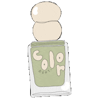 ColorDept nail polish nailpolish color dept sincerely jules Sticker