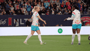 Womens Soccer Hug GIF by National Women's Soccer League