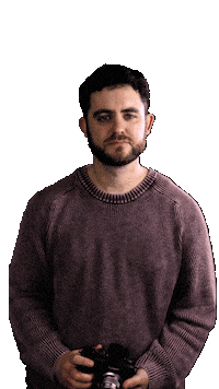 Camera Ben Sticker by Unit Digital