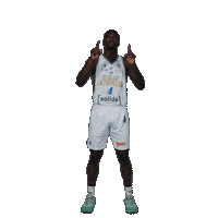 Malik Miller Donar Pointing Up Sticker by Donar Official