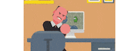 Man Rage Sticker