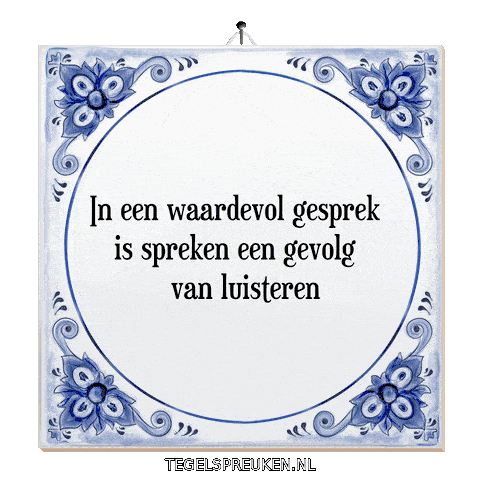Respect Wijsheid Sticker by Tegelspreuken.nl