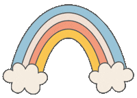 Happy Rainbow Sticker