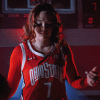 Basketball Hype GIF by Ohio State Athletics