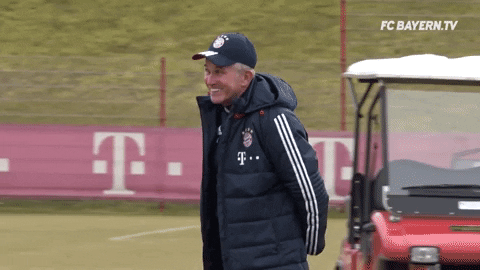 happy jupp heynckes GIF by FC Bayern Munich