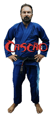 Black Belt Bjj Sticker by Cascao Jiu Jitsu
