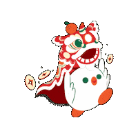 Chinesenewyear Sticker by Borenos Fried Chicken