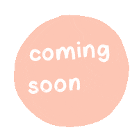 Coming Soon Thank You Sticker