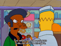 Season 3 Work GIF by The Simpsons