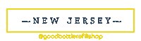 New Jersey Sticker by Good Bottle® Refill Shop