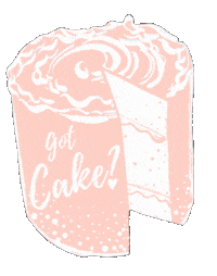 letthemseecake flowers open cookies closed Sticker
