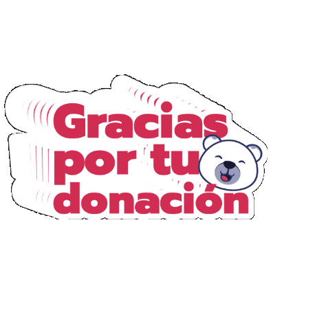 fcardioinfantil giphygifmaker feliz gracias oso Sticker