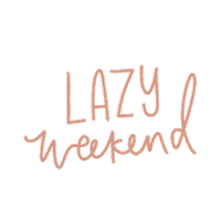 Weekend Laze Sticker by Fayth