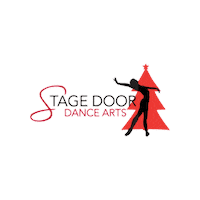 StageDoorDanceArts stage door dance arts stagedoordancearts stage door stagedoor Sticker