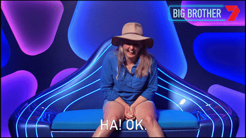 Mel Ok GIF by Big Brother Australia