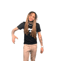 Happy Peace Out Sticker by Lil Bike