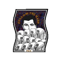 Brainwash Obey Sticker