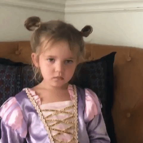 Little Girl Distinctly Unimpressed With Disneyland