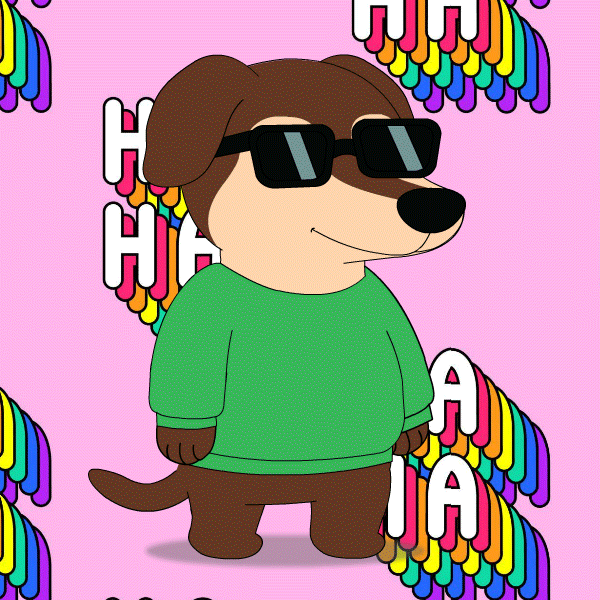 Dog Lol GIF by ChesterAbstract