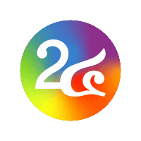 number24th rainbow pride colorful lgbtq Sticker