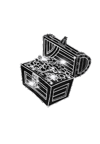 Treasure Box Surprise Sticker by Stella and Lori