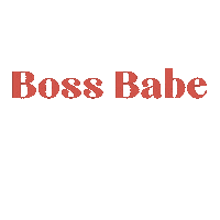 Earned It Boss Babe Sticker by Happinest