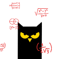 Owl Student Sticker by GUARANA