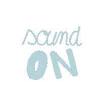 elisalehedesign music off son sound on Sticker