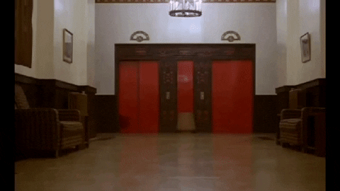 lovasarnold giphygifmaker blood elevator shining GIF