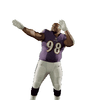 Brandon Williams Dancing Sticker by Baltimore Ravens