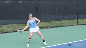 women's tennis wave GIF by GreenWave