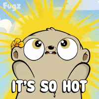 Blazing Heat Wave GIF by Fugz Official