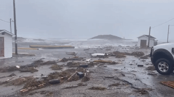 Homes Damaged in Newfoundland as Post-Tropical Cyclone Fiona Hits Canada's Atlantic Coast