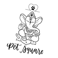 Dog Peace Sticker by Pet Square