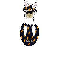 Easter Sunday Spring Sticker by Ka'anaIT