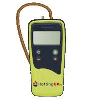 hottingup plumbing plumber heating boilers Sticker