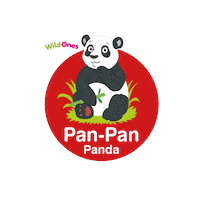 Panda Teething Sticker by Brush-Baby