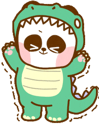 baby stretching Sticker by Shiny bear